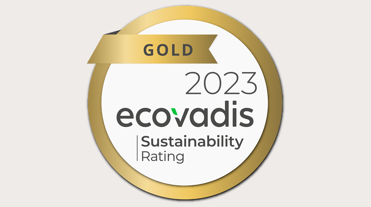 2023-ban elnyertük az EcoVadis fenntarthatósági aranyérmét, amivel a Mölnlycke az EcoVadis által értékelt vállalatok legjobb 3%-ába került.