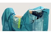 Hasi perineális műtétekhez készült laparoszkópos lepedők