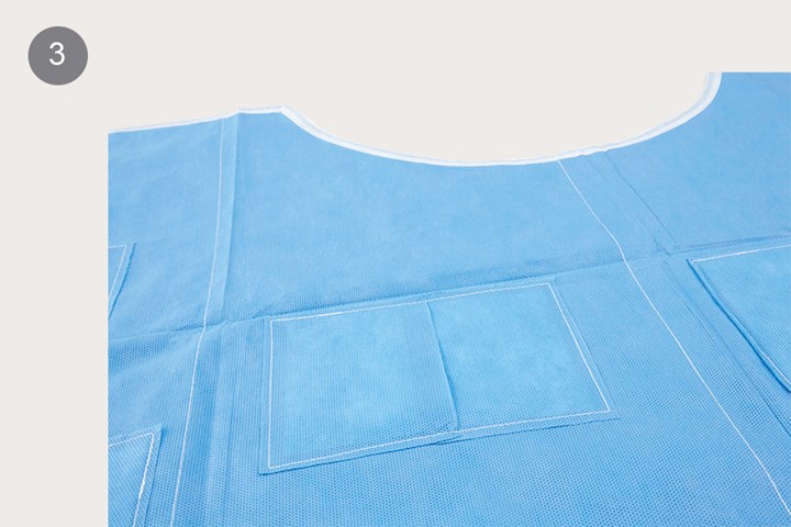 A BARRIER EasyWarm takaró alkalmazásának 3. lépése